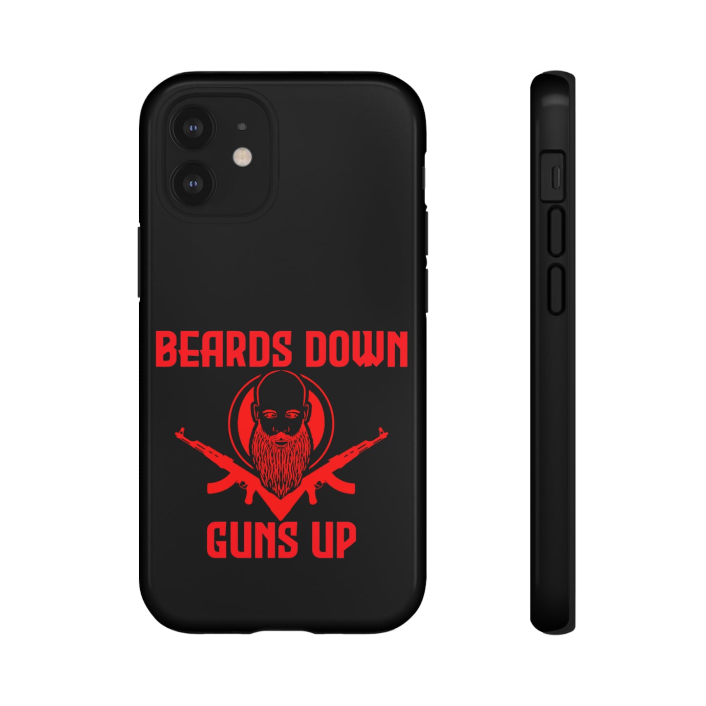 Beard down