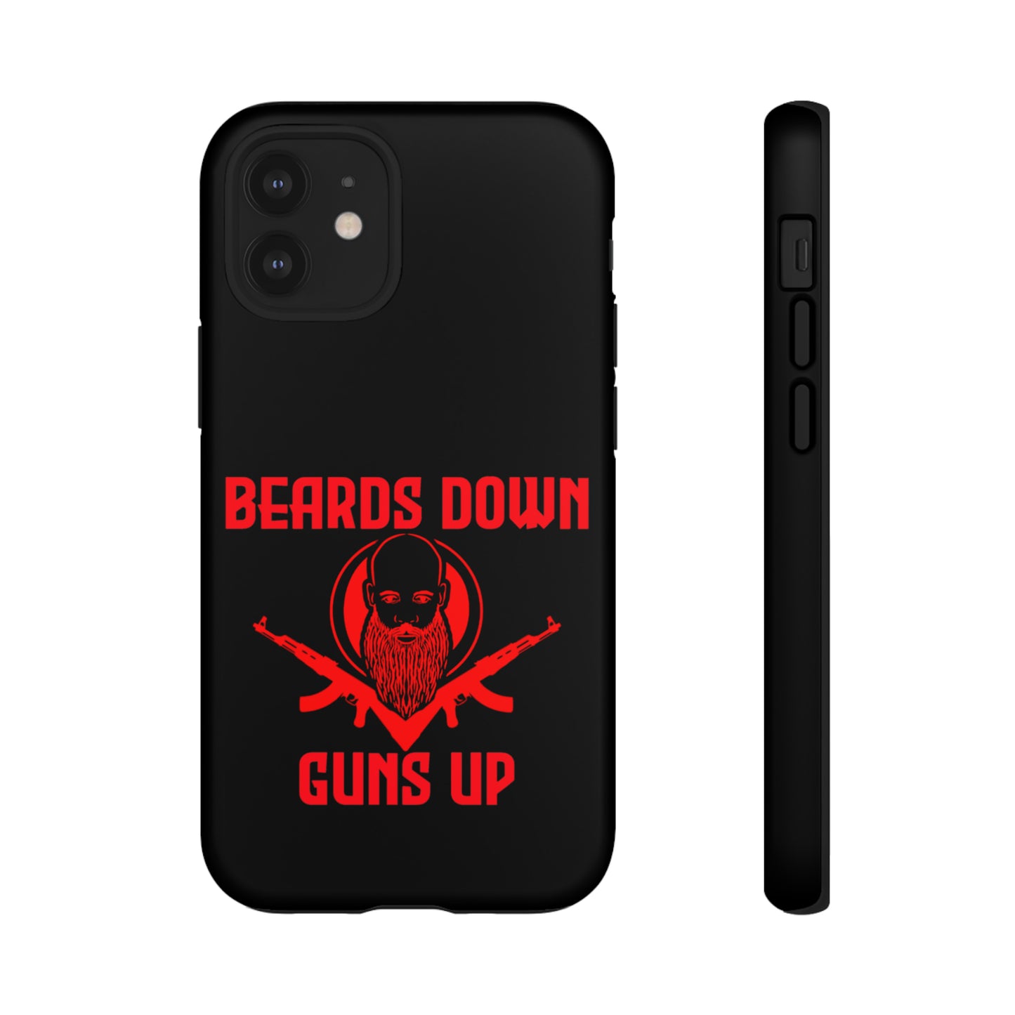 Beard down