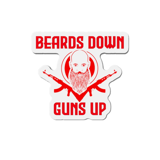 Beard down magnet