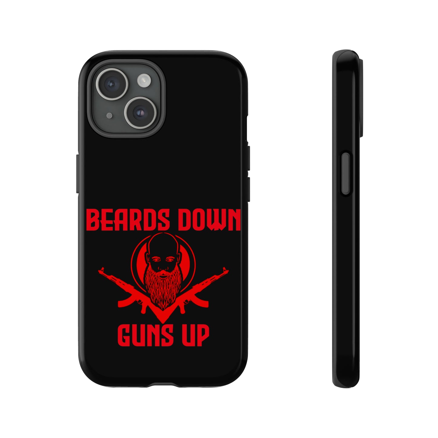 Beard down