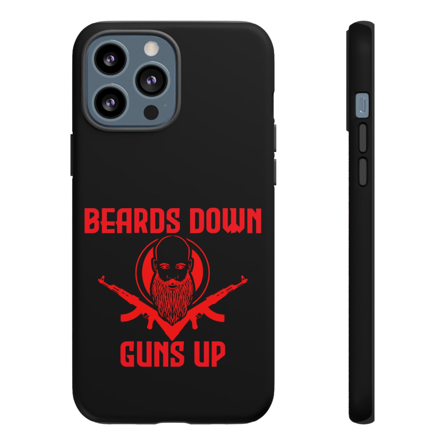 Beard down