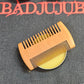 Double sided wooden comb