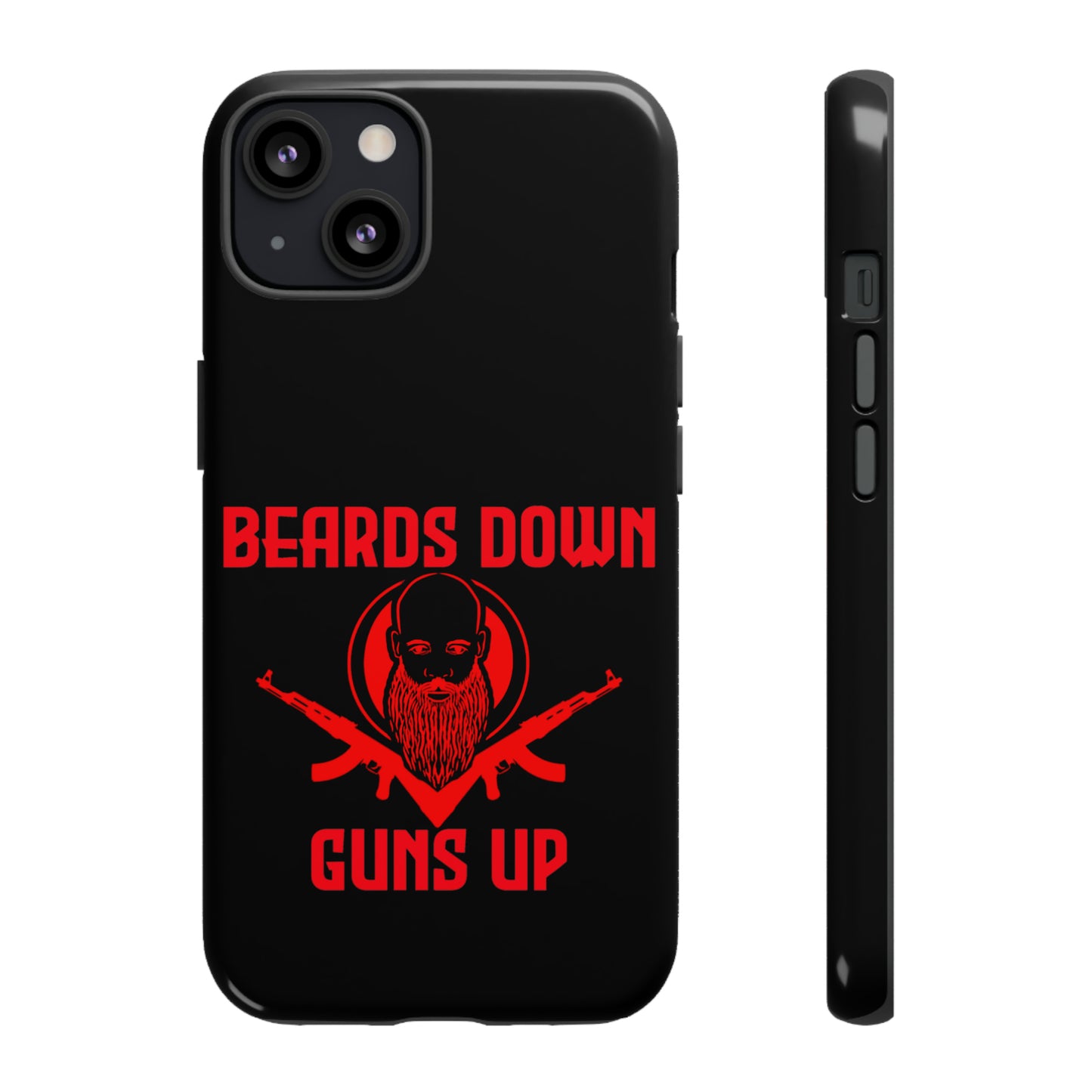 Beard down