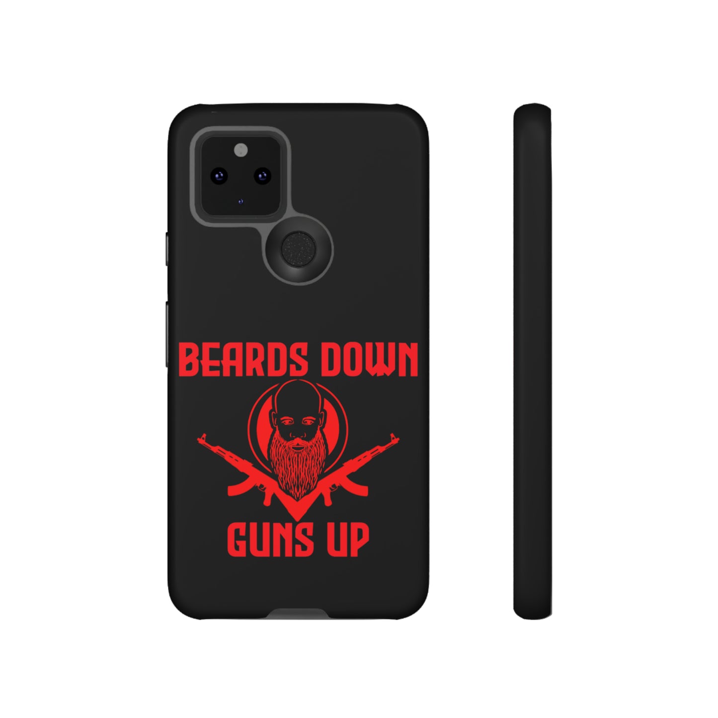 Beard down