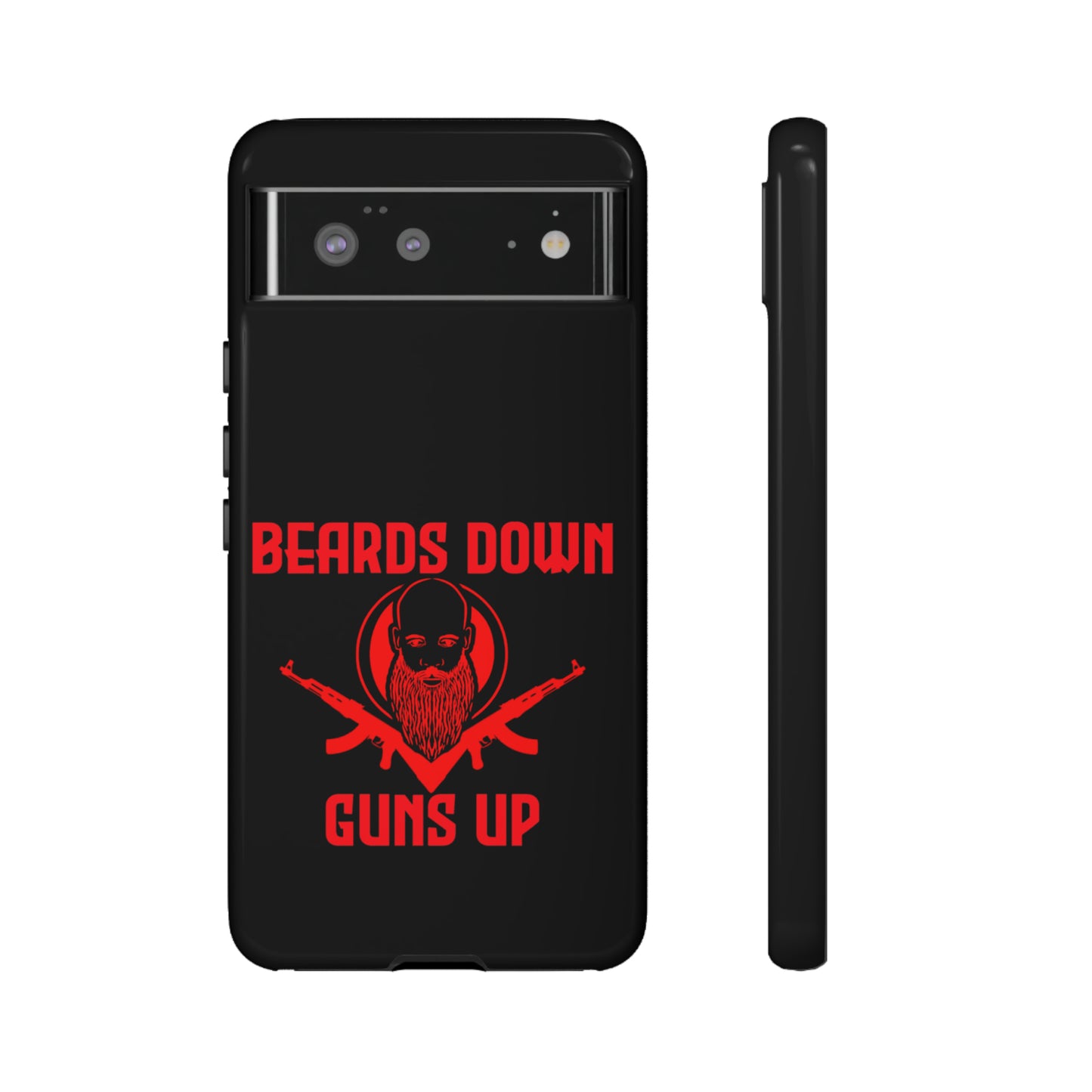 Beard down