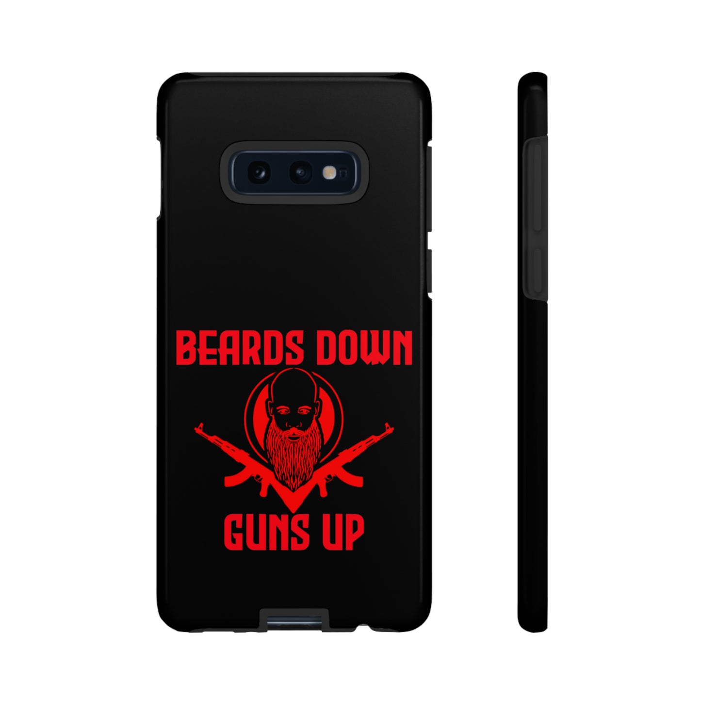 Beard down