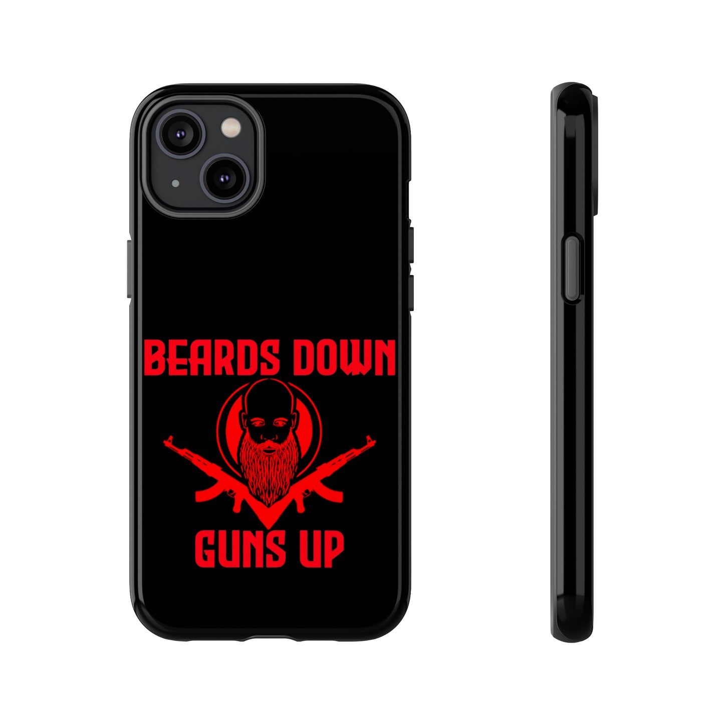 Beard down